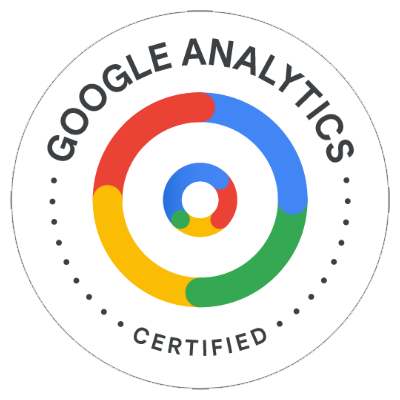 Google Analytics Certification Badge